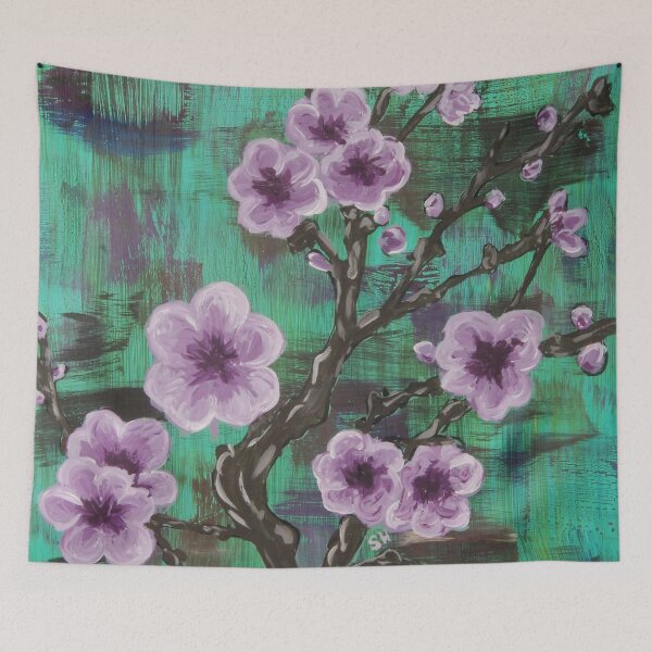 Item preview, Purple blossoms designed and sold by Stefanie Harrington.