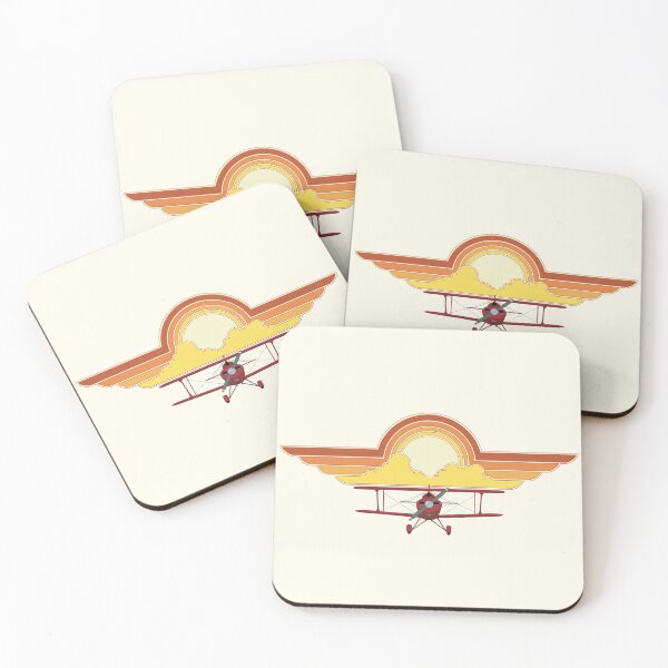Item preview, Pitts Biplane Sunset Wings Aviation Design designed and sold by skye-studio.