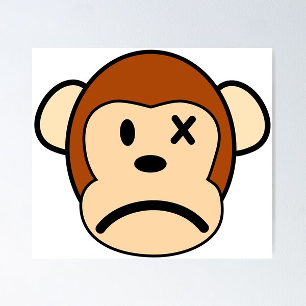 Item preview, Sad Monkey designed and sold by BenjiKing.