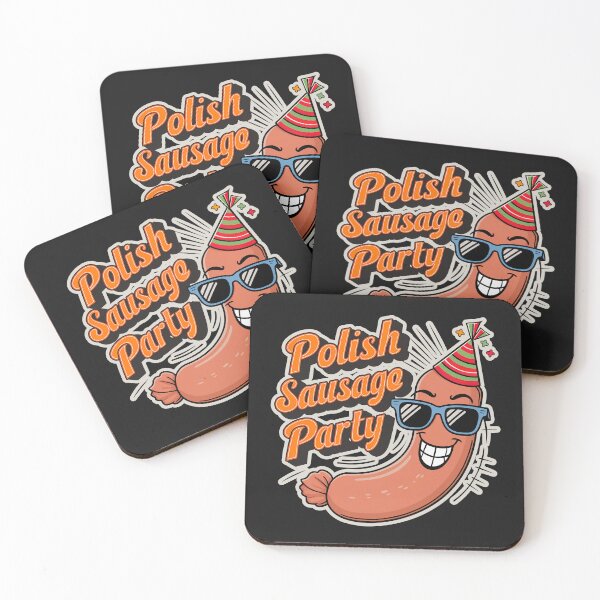 Item preview, ''Polish Sausage Party'' Funny Sausage party T-Shirt designed and sold by Witty Shirts.