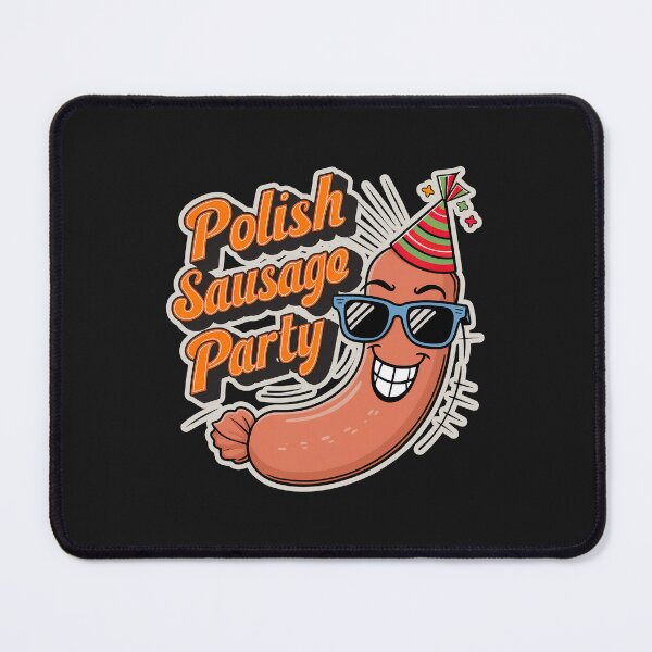 Item preview, ''Polish Sausage Party'' Funny Sausage party T-Shirt designed and sold by Witty Shirts.