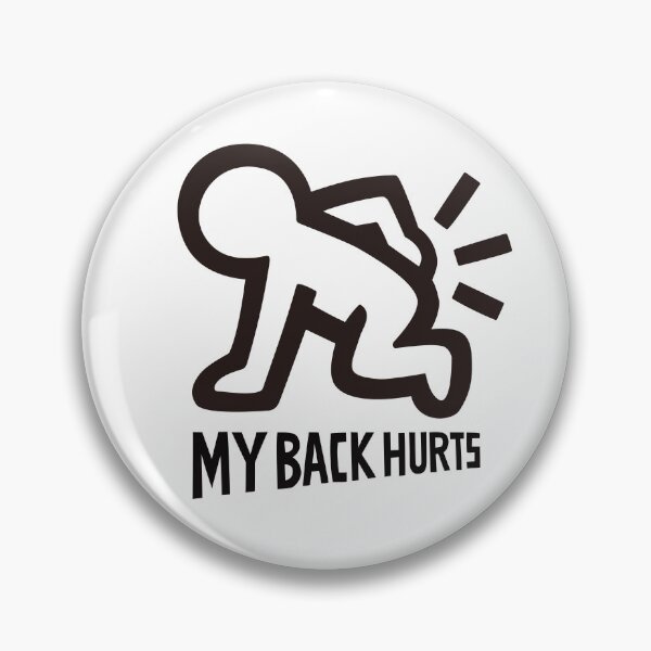 Item preview, MY BACK HURTS designed and sold by area26.