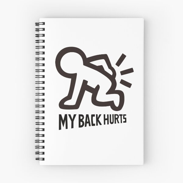 Item preview, MY BACK HURTS designed and sold by area26.