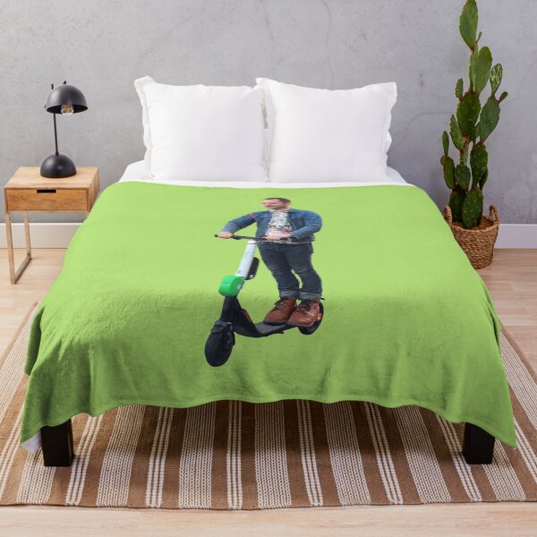 Item preview, Elijah Wood On Scooter designed and sold by PoeTatoes.