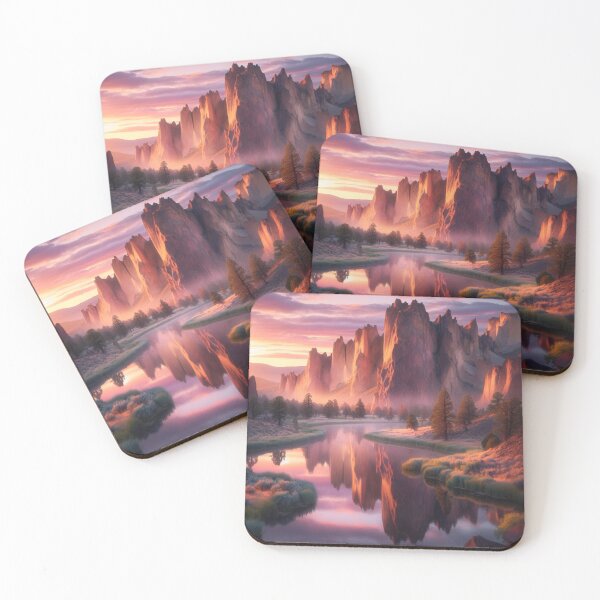 Item preview, Smith Rock at sunset designed and sold by Catherine Harrison.
