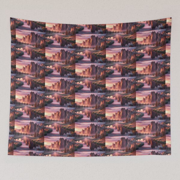 Item preview, Smith Rock at sunset designed and sold by Catherine Harrison.