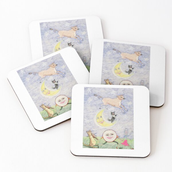Item preview, The Cow And The Moon designed and sold by pinkyjainpan.