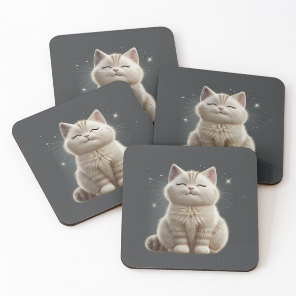 Item preview, Grateful Cat: Starry Joyful Serenity designed and sold by Rubyingooo.