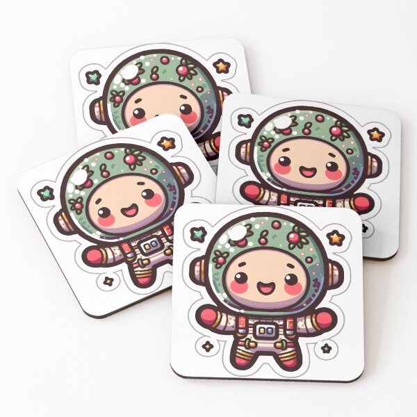 Item preview, Cute Adorable Astronaut in Space designed and sold by ArtKae.