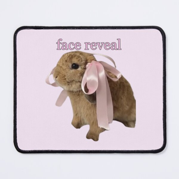 Item preview, face reveal bunny designed and sold by Sloppily '.
