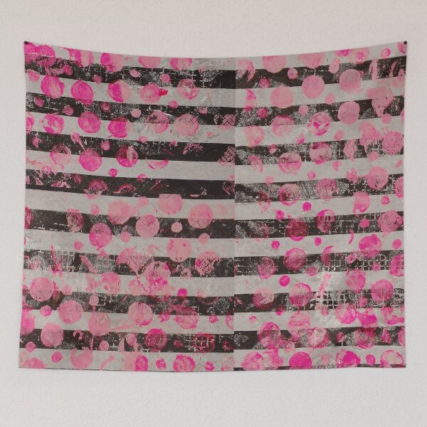 Item preview, Bubblegum Stripes designed and sold by Stefanie Harrington.