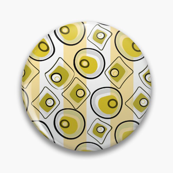 Item preview, Abstract pattern in yellow-white colors figures designed and sold by fuzzyfox.