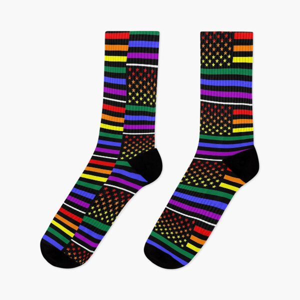 Item preview, Pride American Flag designed and sold by River Graphic Design.