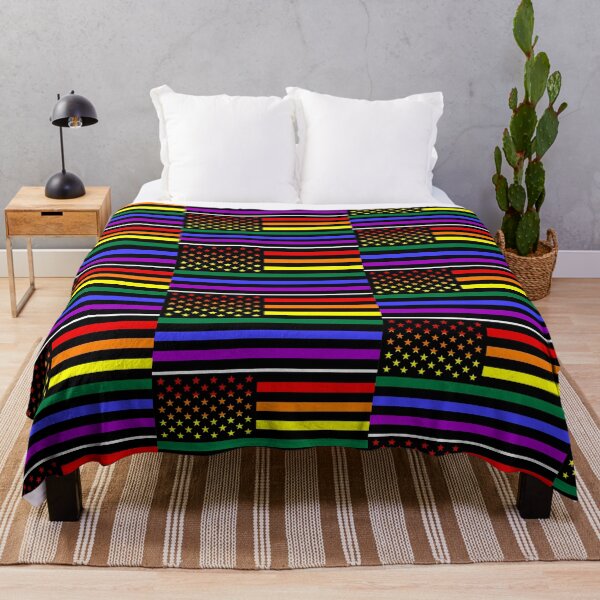 Item preview, Pride American Flag designed and sold by River Graphic Design.