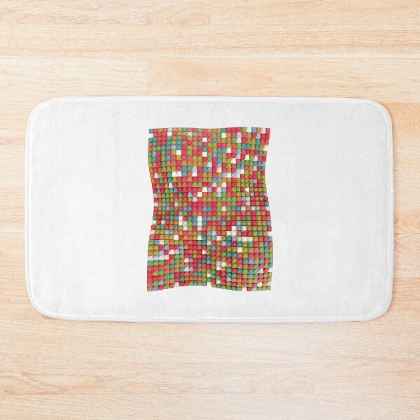 Item preview, Wavy randomly coloured brick puzzle designed and sold by trepiu.