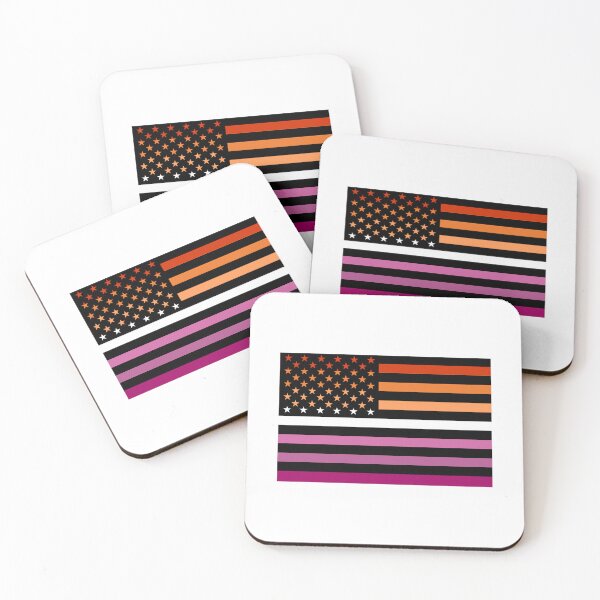Item preview, Lesbian Pride American Flag designed and sold by River Graphic Design.