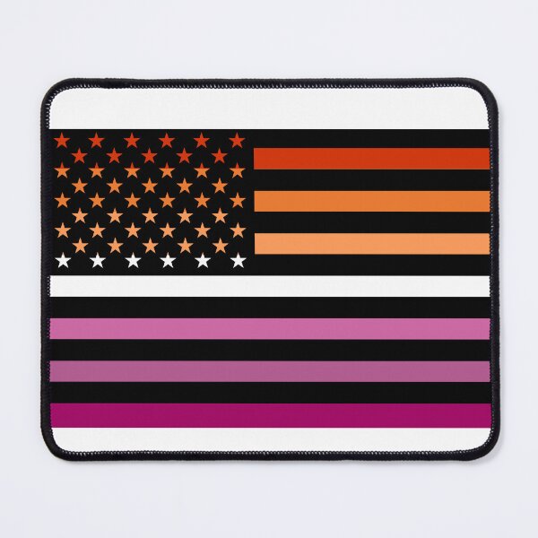 Item preview, Lesbian Pride American Flag designed and sold by River Graphic Design.