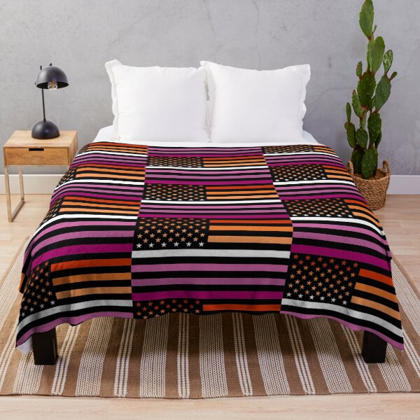 Item preview, Lesbian Pride American Flag designed and sold by River Graphic Design.