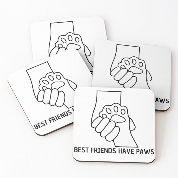 Item preview, Best friends have paws designed and sold by meesara.