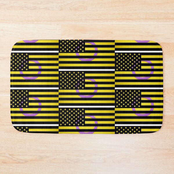 Item preview, Intersex Pride American Flag designed and sold by River Graphic Design.