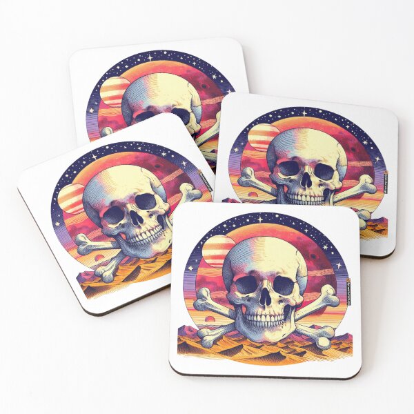 Item preview, Cosmic Skull & Crossbones designed and sold by planetwrockage.