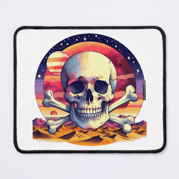Item preview, Cosmic Skull & Crossbones designed and sold by planetwrockage.