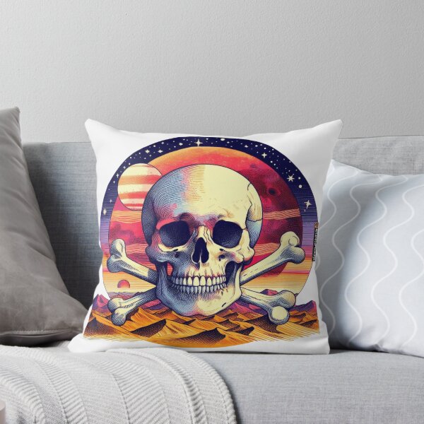 Item preview, Cosmic Skull & Crossbones designed and sold by planetwrockage.