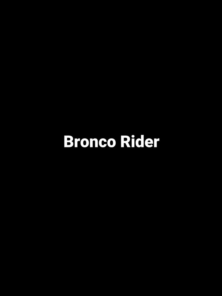Thumbnail 4 of 4, iPhone Case, Bronco Rider designed and sold by steventheodore.