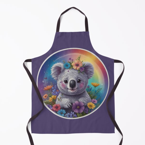 Item preview, Koala and multicolored flowers designed and sold by Astralia.