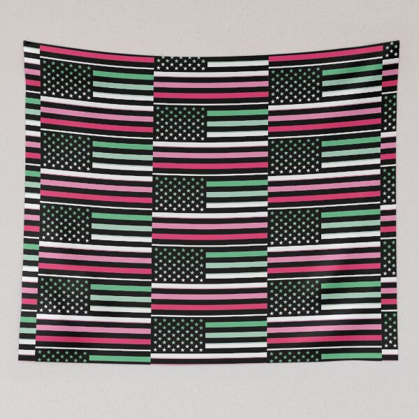 Item preview, Abrosexual Pride American Flag designed and sold by River Graphic Design.