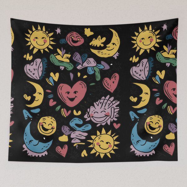 Item preview, Cheerful little hearts designed and sold by kateds14.