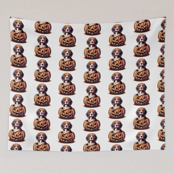 Item preview, Beagle In Pumpkin designed and sold by TheAnimalZ00.