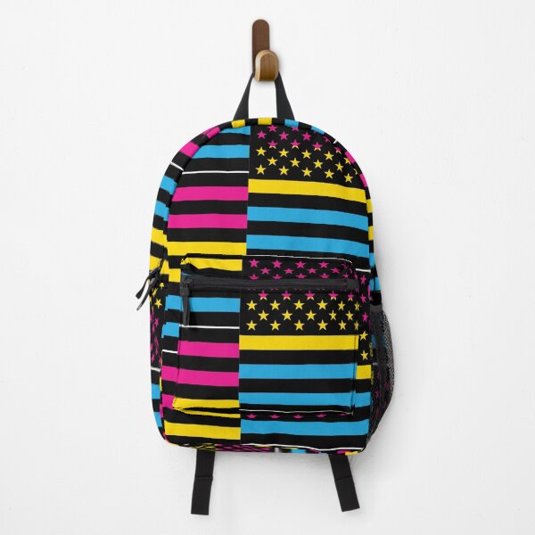 Item preview, Pansexual Pride American Flag designed and sold by River Graphic Design.