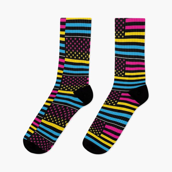 Item preview, Pansexual Pride American Flag designed and sold by River Graphic Design.