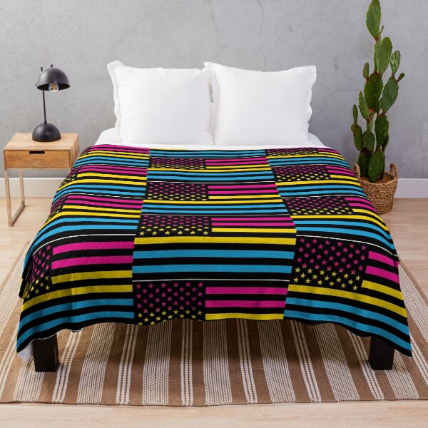 Item preview, Pansexual Pride American Flag designed and sold by River Graphic Design.