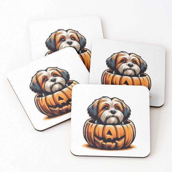 Item preview, Havanese In Pumpkin designed and sold by TheAnimalZ00.