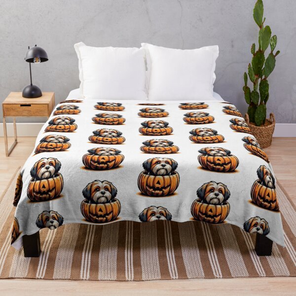 Item preview, Havanese In Pumpkin designed and sold by TheAnimalZ00.
