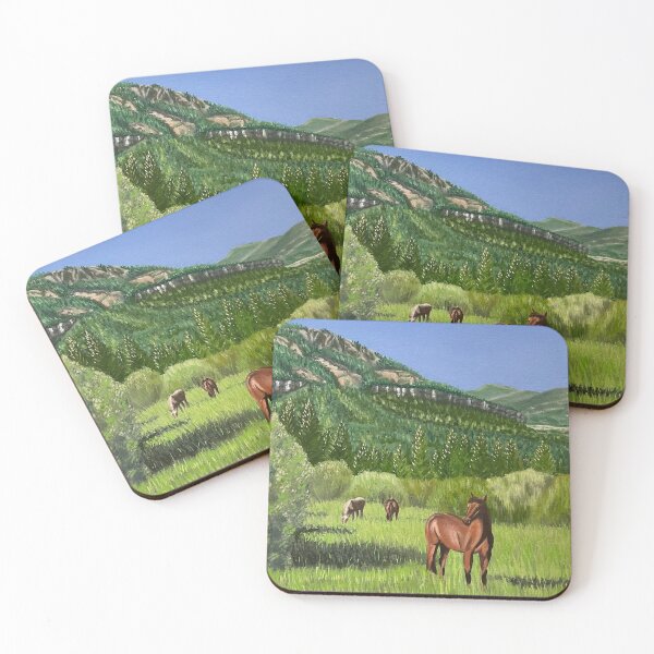 Item preview, Horses in Wyoming designed and sold by Payton Reed.