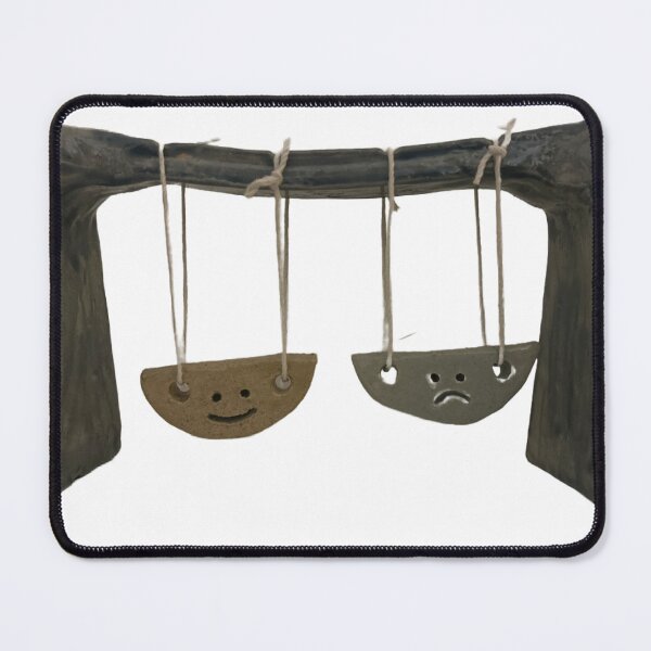 Item preview, Clay swing set , happy and sad designed and sold by Lauracolleen3.