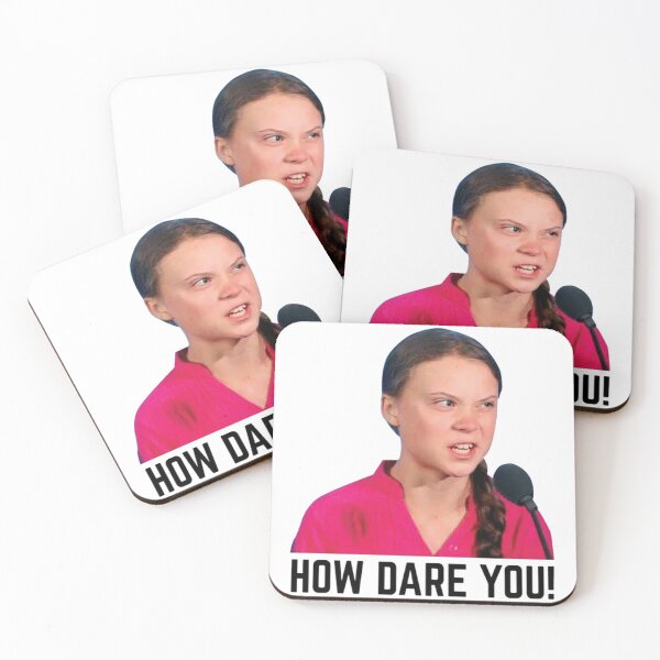 Item preview, Greta Thunberg - How Dare you designed and sold by ipoelcarto1b6c.