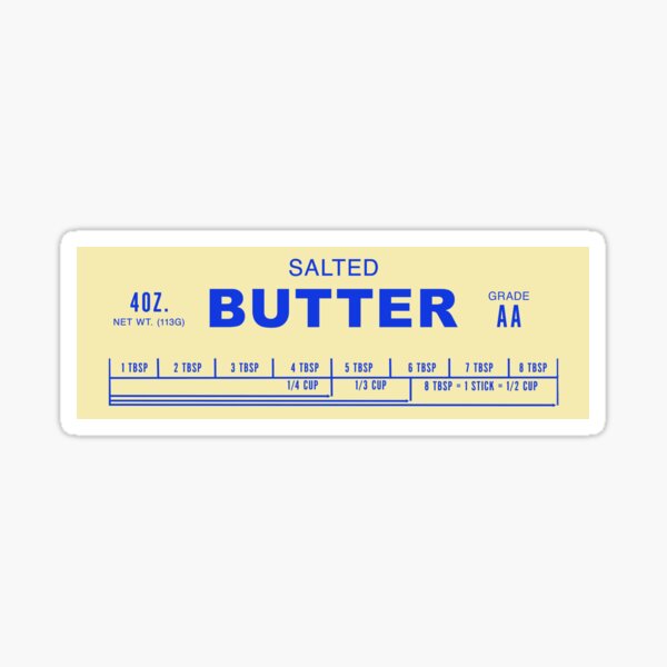 Item preview, Salted Butter designed and sold by UnclePickle.