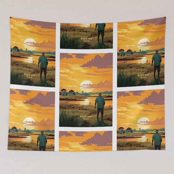 Item preview, Kisumu Kenya Lakeside Charm designed and sold by NeuralVibe.