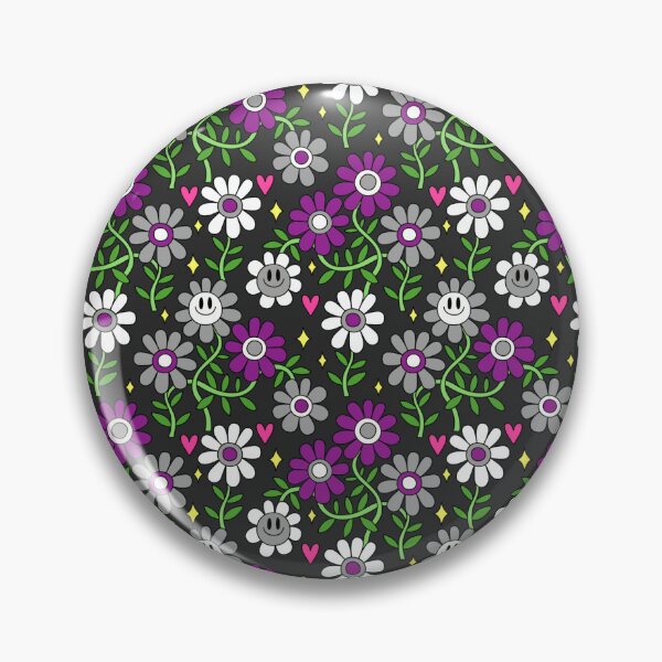 Item preview, Ace Pride Flower Pattern designed and sold by everything4eva.