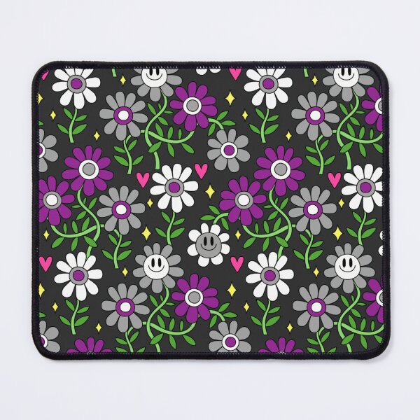 Item preview, Ace Pride Flower Pattern designed and sold by everything4eva.