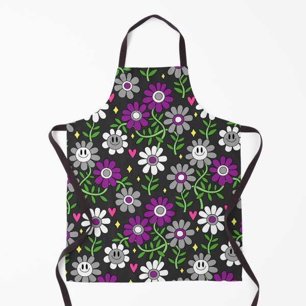Item preview, Ace Pride Flower Pattern designed and sold by everything4eva.