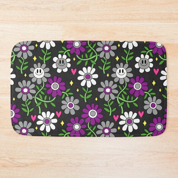 Item preview, Ace Pride Flower Pattern designed and sold by everything4eva.
