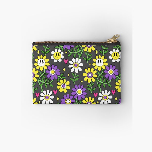 Item preview, Nonbinary Pride Flower Pattern designed and sold by everything4eva.