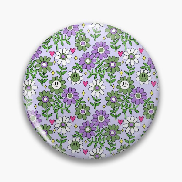 Item preview, Genderqueer Pride Flower Pattern designed and sold by everything4eva.
