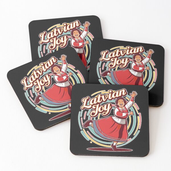 Item preview, ''Latvian Joy'' Latvian Traditional Festival Folk Dance T-Shirt designed and sold by Witty Shirts.