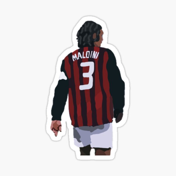 Vintage 1988-89 Panini Calciatori Sticker #205 Paolo Maldini (AC Milan) - Neuf Jamais Collé